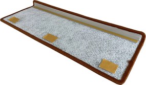 Vopi Nášľapy na schody Capri medený obdĺžnik, samolepiaci - 24x65 obdĺžnik (rozmer vrátane ohybu)