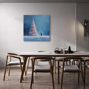 Obraz zimná rozprávka s vianočným stromčekom