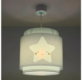Dalber 76012T - Detský luster BABY DREAMS 1xE27/15W/230V modrá