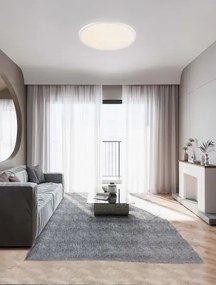 LED stmievateľné biele moderné stropné svietidlo Aoton 60
