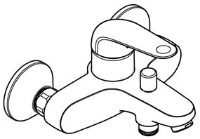 GROHE 24335001 - Vaňová batéria DN 15 lesklý chróm