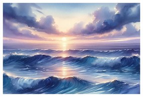 Obraz dych oceánu a neba
