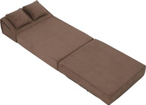 Rozkladacie kreslo Plantearan (svetlohnedá) . Vlastná spoľahlivá doprava až k Vám domov. 1116448