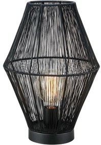 Markslöjd 108666 - Stolná lampa CASA 1xE27/40W/230V čierna