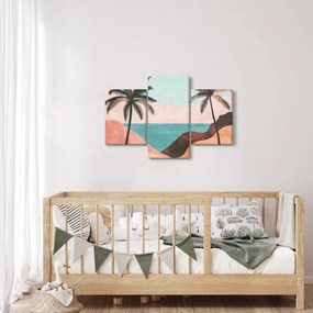 Obraz - Palmy pri mori (90x60 cm)