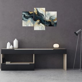 Obraz - Mramorovaná kresba (90x60 cm)