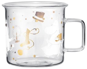 Sklenený hrnček Moomin Sparkling Stars 0,35l