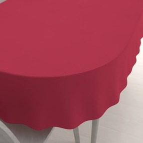 Biante Teflónový oválny obrus - Paris TF-123 Vínovo červený 50x100 cm