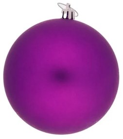 DECOLED Plastová guľa, hrúbka 10 cm, plsť, 6 x matná