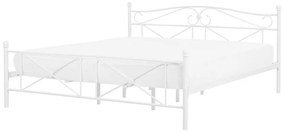 Manželská posteľ 180 cm RANDEZ (s roštom) (biela). Vlastná spoľahlivá doprava až k Vám domov. 1007482