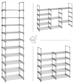 Botník BOXIFY sivý