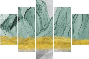 Obraz - Smaragdové hory N⁰1 (150x105 cm)