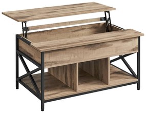 Konferenčný stolík, rozkladací stolík, ťavia hnedá