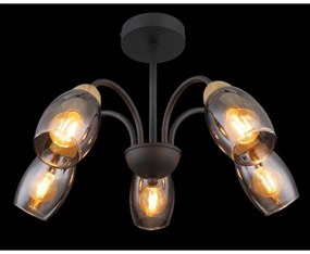 Globo 60297-5D - Luster na tyči GERLY 5xE14/25W/230V