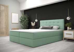 Moderná posteľ s úložným priestorom 180x200 STIG 5 - zelená