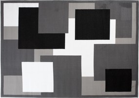 TA Koberec T968A TMAVO SIVÁ LACNÁ PP CRM Rozmer: 120x170 cm