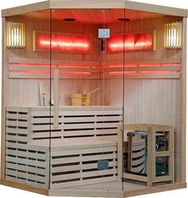 BPS-koupelny Fínska sauna Relax HYD-3948 180x180, 5-6 osôb