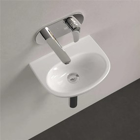 VILLEROY &amp; BOCH O.novo závesné umývadielko bez otvoru, bez prepadu, 360 x 275 mm, biela alpská, 43403701