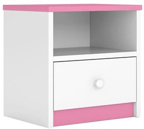 Nočný stolík Babydreams Ružová