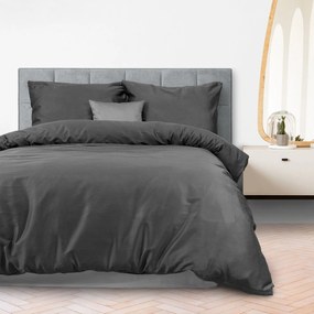 Darymex SATÉNOVÉ OBLIEČKY SATINLOVE CLASSIC 200X220 CM, 2KS 70X80 CM SIVÉ