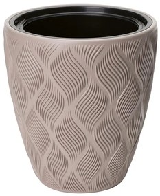 Kvetináč Flow 30 taupe