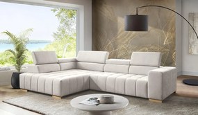 XXXLutz ROHOVÁ SEDAČKA, textil, krémová MID.YOU - Sedačky - 000694006514