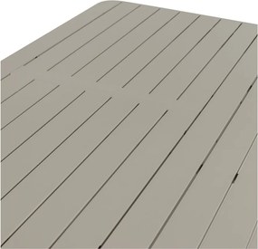 Kovový záhradný jedálenský stôl 150x150 cm Ovara – WOOOD