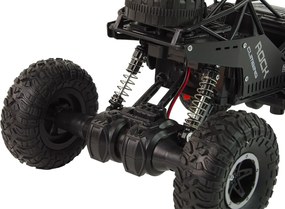 LEAN Toys RC Rover 1:16 diaľkovo ovládané čierne auto