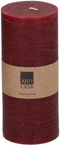 Sviečka Arti Casa, červená, 7 x 16 cm