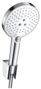 Hansgrohe Raindance Select S, sprchový set 120 3jet s hadicou 1600 mm, biela/chrómová, HAN-26721400