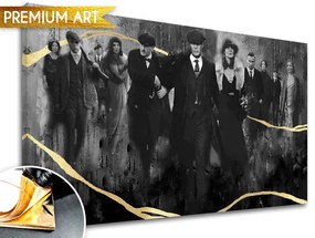 Obrazy na plátne - PREMIUM ART – Peaky Blinders rodina | rôzne rozmery