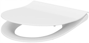 Cersanit Mille - závesná wc misa CleanOn so SLIM pomaly padajúcim sedátkom z duroplastu, SET B291, biela, S701-453
