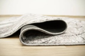 Metrážny koberec Aqua Marble 19 mramor sivý