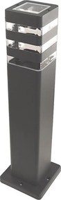 Vonkajšia lampa SANTA 1xE27/60W/230V IP54 50 cm antracit