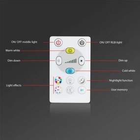 Briloner - SADA 3x LED RGBW Stmievateľné kúpeľňové svietidlo LED/5W/230V IP44+ DO