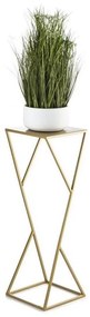 Stojan na kvety LOFT 70x23,5 cm zlatá