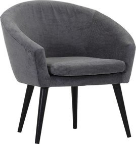 XXXLutz KRESLO, textil, antracitová Niels Andersson - Kreslá - 001877023840