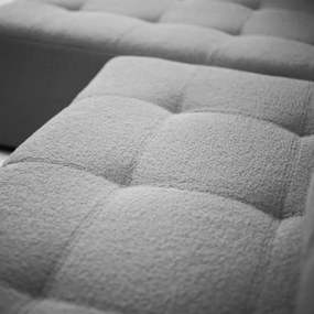 ROHOVÁ SEDAČKA SHARLOTTE 261 x 143 cm SIVÁ