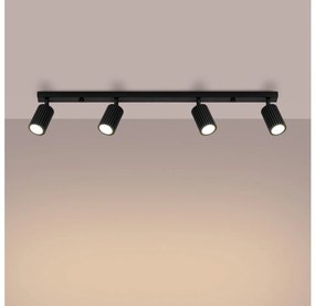 Brilagi - Bodové svietidlo CRESTO 4xGU10/10W/230V čierna