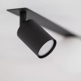 Podhľadové bodové svietidlo VOX 2xG9/8W/230V + 1xGU10/10W čierna