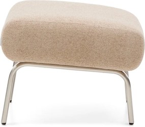 Svetlohnedá ženilková podnožka Amsen – Kave Home