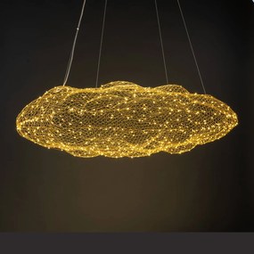 Paul Neuhaus Reva závesné LED, starožitná mosadz