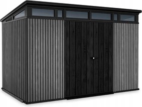 Záhradný domček na náradie Penthouse 11x7 Keter na náradie Veľký šedý