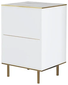 Nočný stolík Imaj Marble White