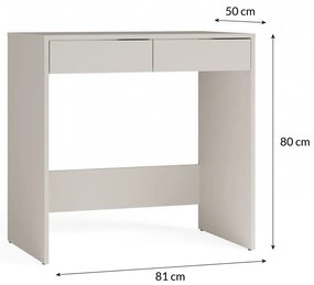 Toaletný stolík Micras 1 (kašmír). Akcia -20%. Vlastná spoľahlivá doprava až k Vám domov. 1132468