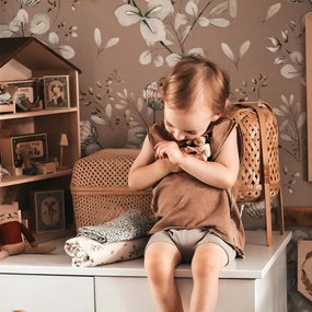 Tapeta ďatelina béžová 280×100 cm