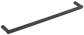KFA Armatura 864-026-81 - Nástenný vešiak na uteráky 47 cm nerez/matná čierna KF0184