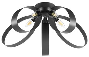 ONLI - Stropné svietidlo SERENA 5xE14/6W/230V čierna