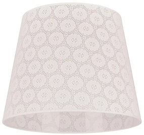 Duolla - Tienidlo k stojací lampě CLASSIC L E27 pr. 38 cm biela