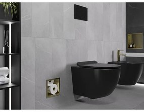 Mexen X-Wall-B, zabudovaný zásobník na toaletný papier, zlatá lesklá, 1955